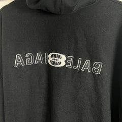 Balenciaga Inside Out Unity Sport Hoodie Black Size S