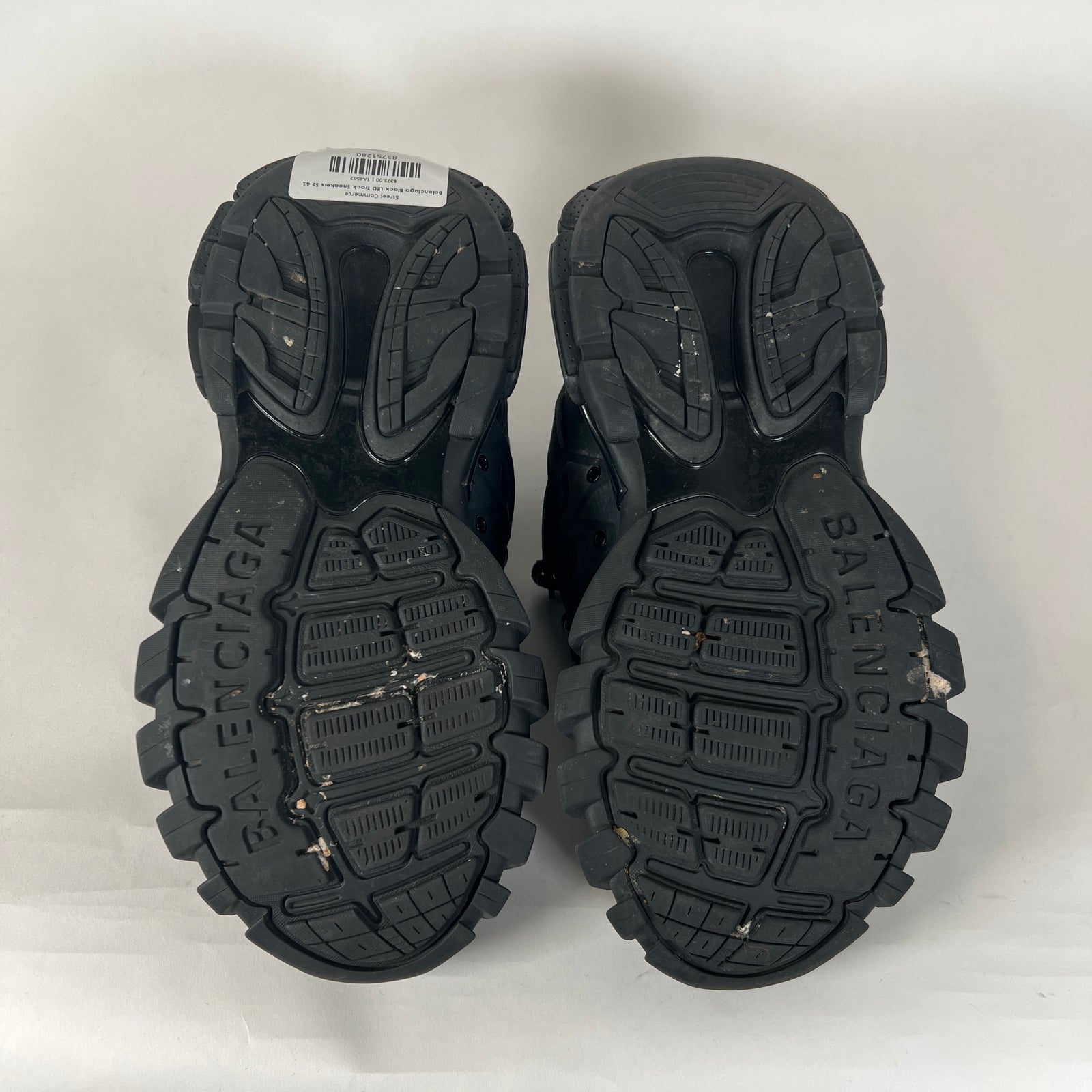 Balenciaga Black LED Track Sneakers Sz 41