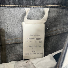 Rick Owens Tyrone Sample Wax White Size 31