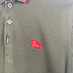 Burberry Embroidered Logo Polo