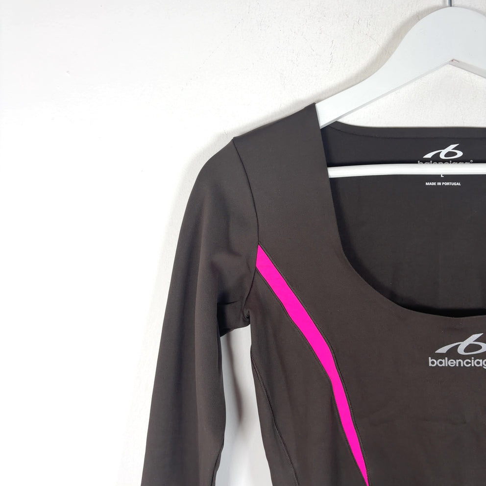 Balenciaga Open Chested Dry Fit Longsleeve