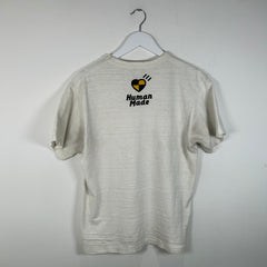 Human Made White 'Human Testing' T-Shirt Size M