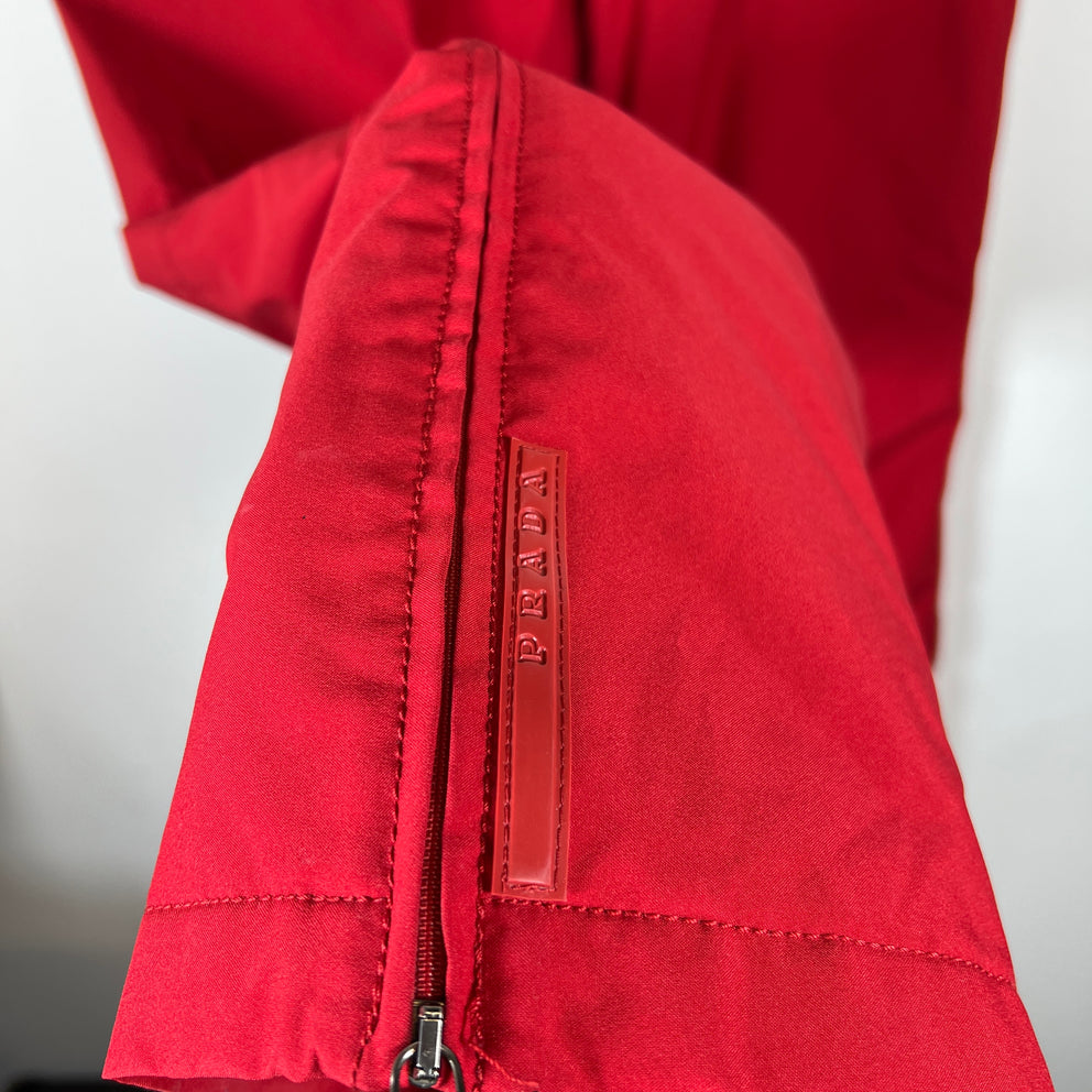 Prada Sport AW01 Red Gore-Tex Insulated Ski Pants Size 48