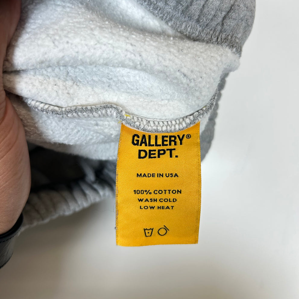 Gallery Dept Grey Logo Sweat Shorts Size M