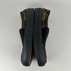 Dries Van Noten Gold Circle Slip-On Sneaker Size 12