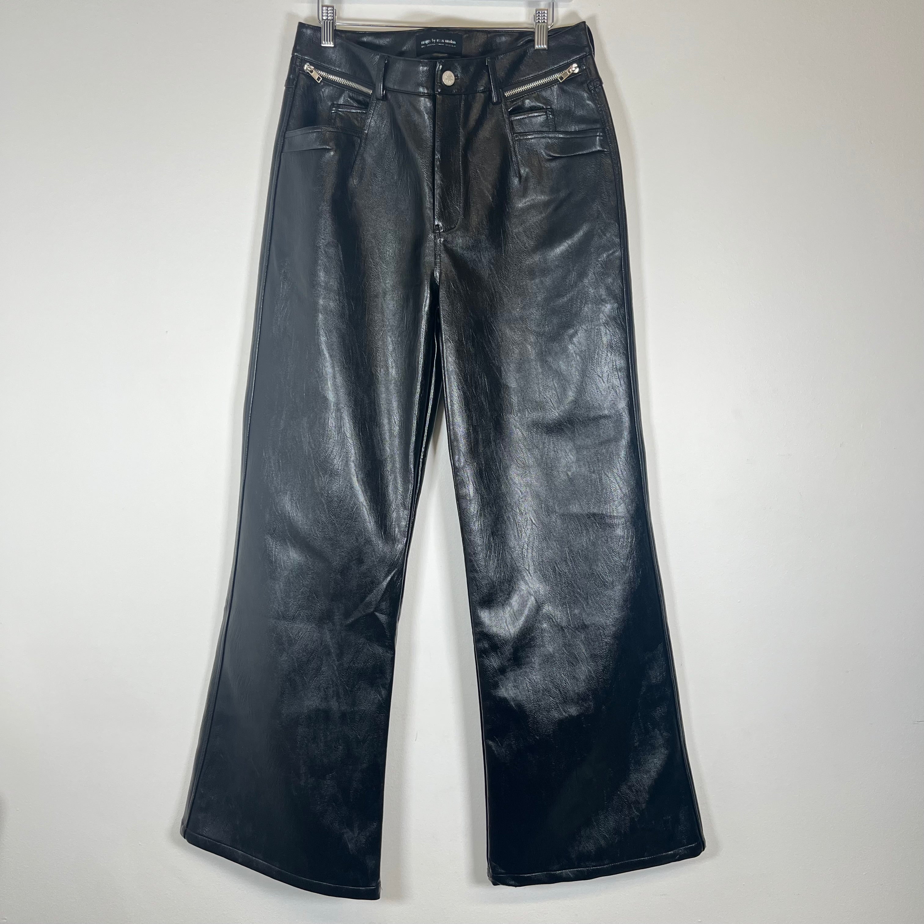 Ranger Cartel Black Leather Flared Jeans Size 32 – Street Commerce