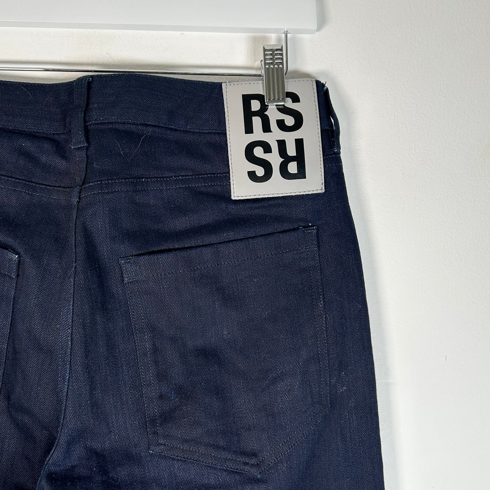 Raf Simons LSD XTC Drug Patch Navy Jeans Size 30