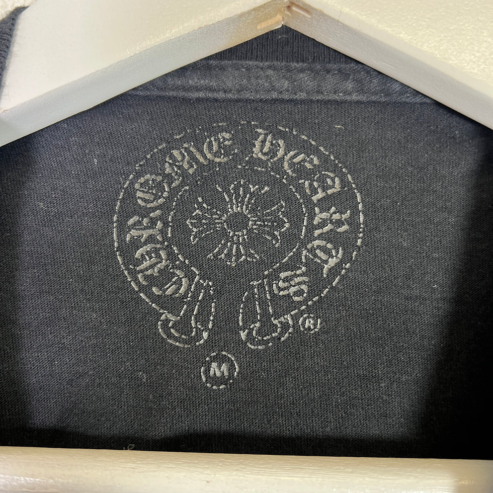 Chrome Hearts Psychedelic Spiral Cross T-Shirt