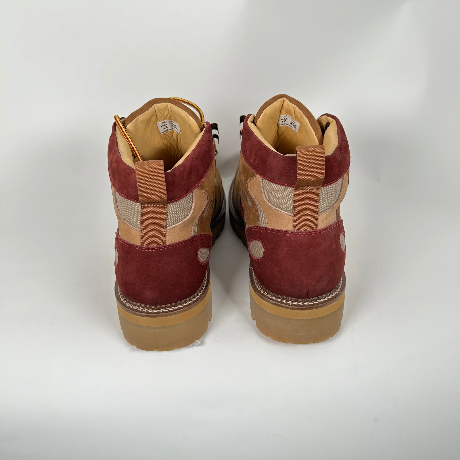 Kid Super Brown Boots With Swirls Size 12