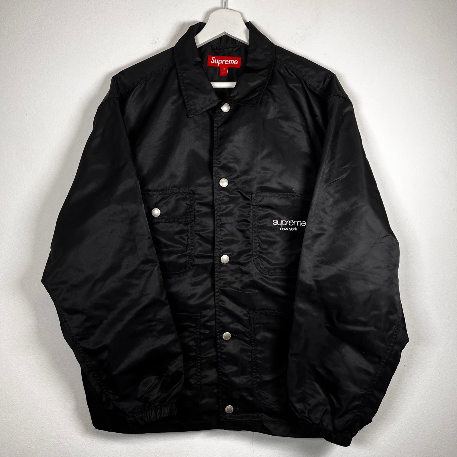 Supreme Satin Chore Jacket Size M