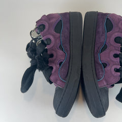 Lanvin 'Curb' Suede Low-Top Sneakers