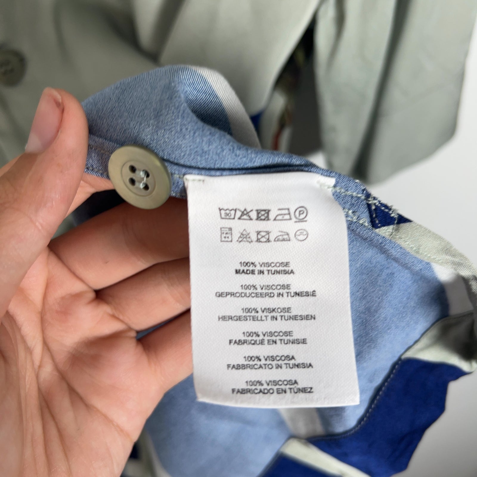 Dries Van Noten Viscose 'Cassi' Button-Up Shirt