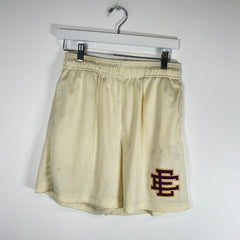 Eric Emanuel Cream / Red Shorts Size L