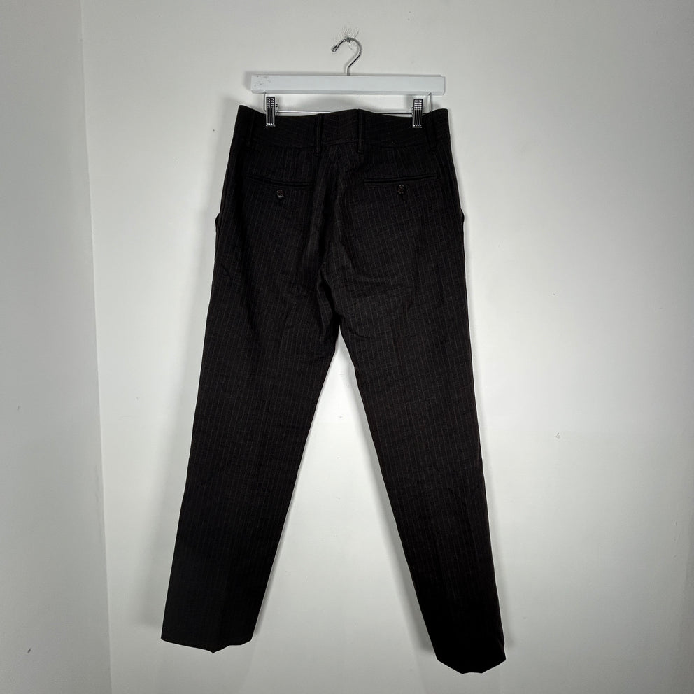 Dolce Gabbana Pinstripe Slacks Size 30