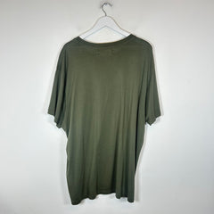 Amiri Olive/Orange Logo T-Shirt Size XXL