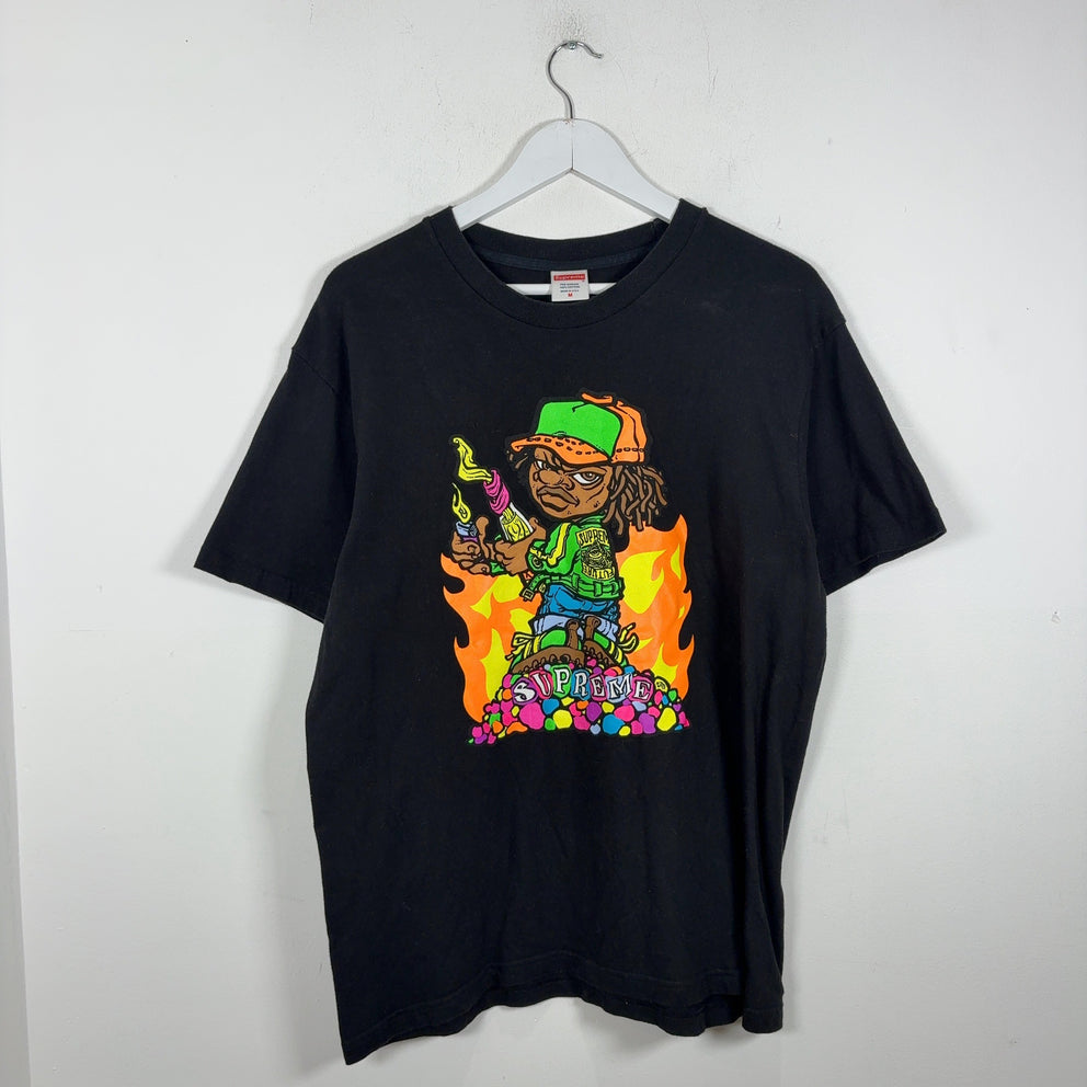 Supreme SS19 Molotov Kid Black T-Shirt