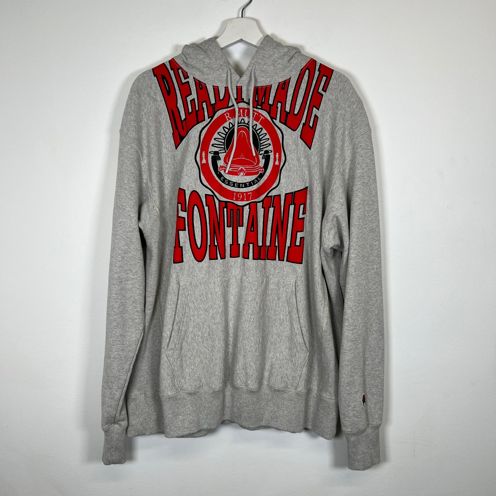Readymade Fontaine Grey Hoodie Sz M