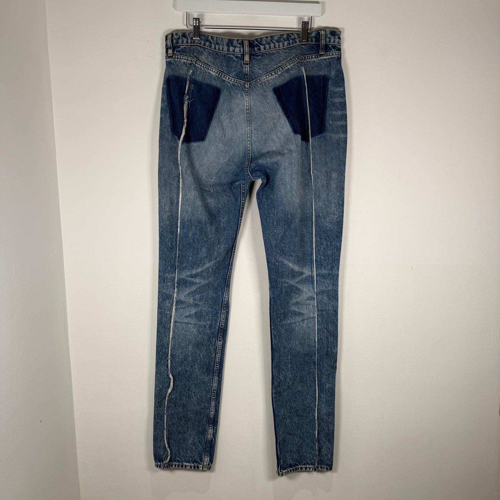 Maison Margiela Distressed Pleat Jeans Size 34