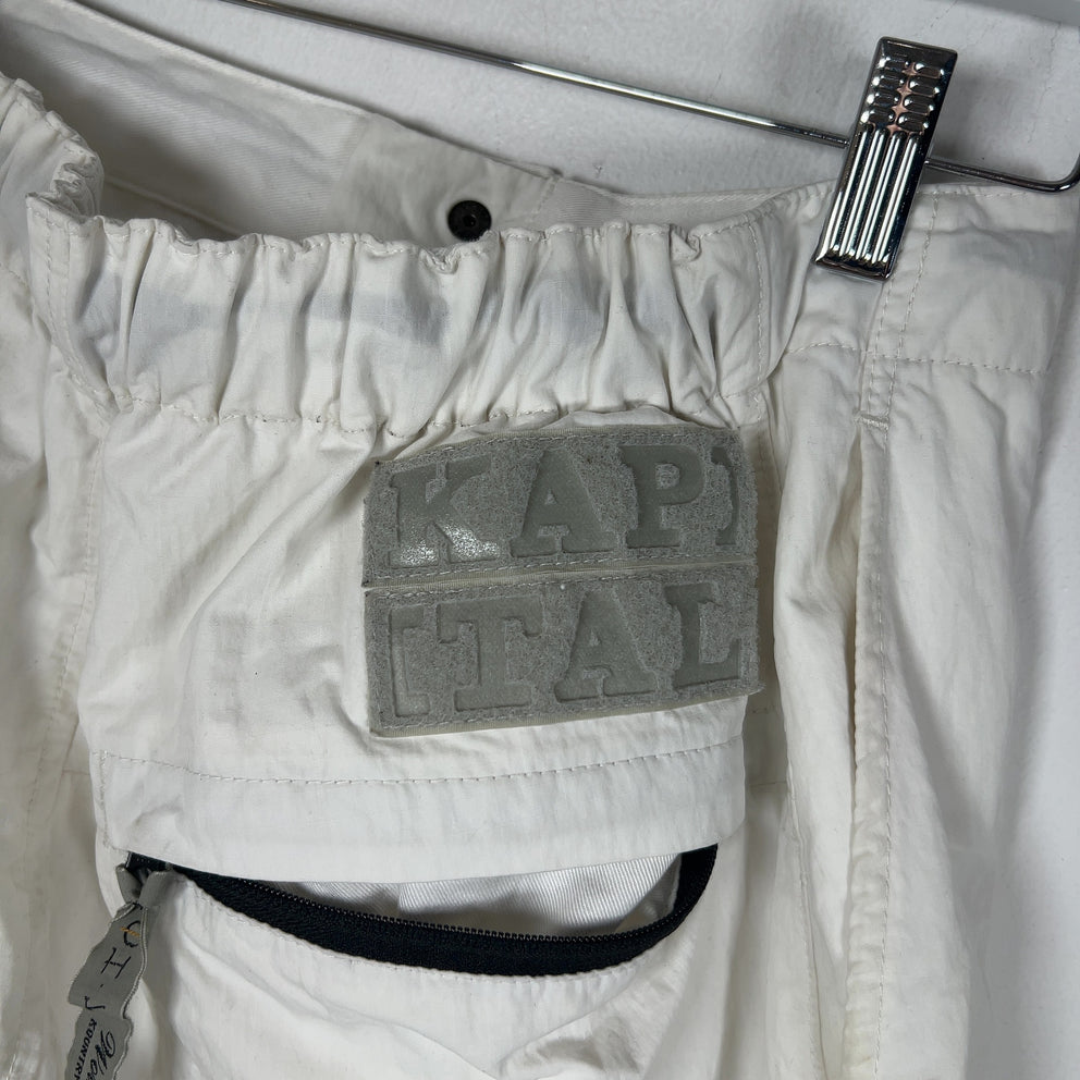 Kapital Velcro Logo Shorts