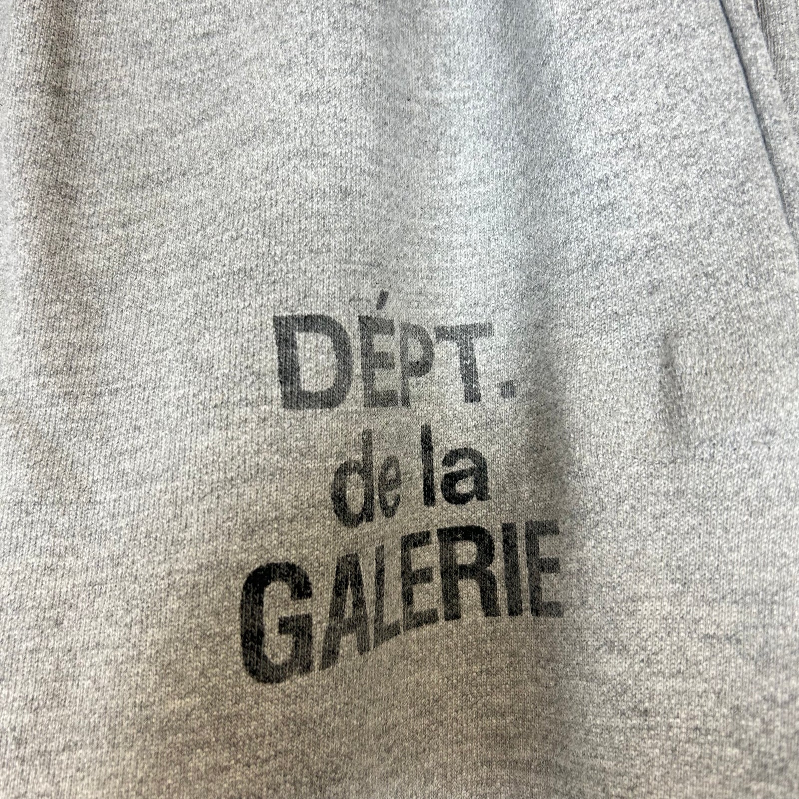 Gallery Dept Grey Logo Sweatpants Size S