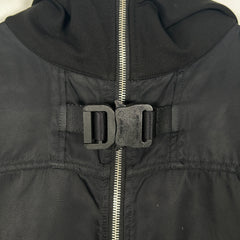 Alyx Black Buckle Rain Jacket Size M