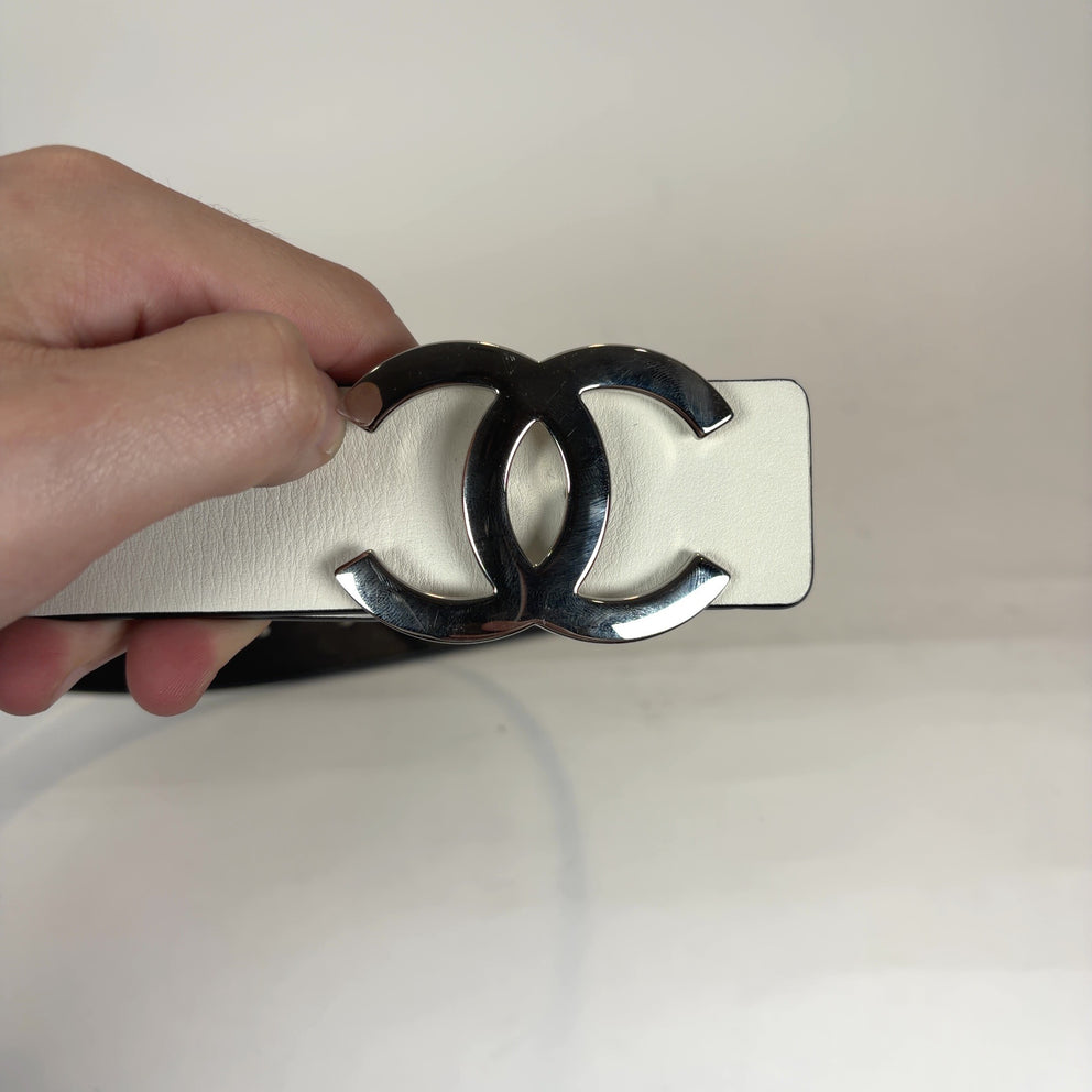 Chanel Interlocking CC Reversible Belt