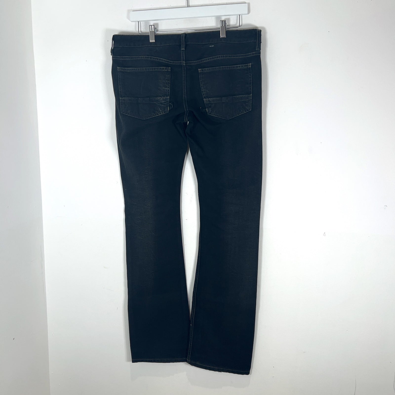 Rick Owens Slab Oil Faded Black Jeans