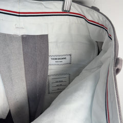 Thom Browne Canvas Straight Leg Pants
