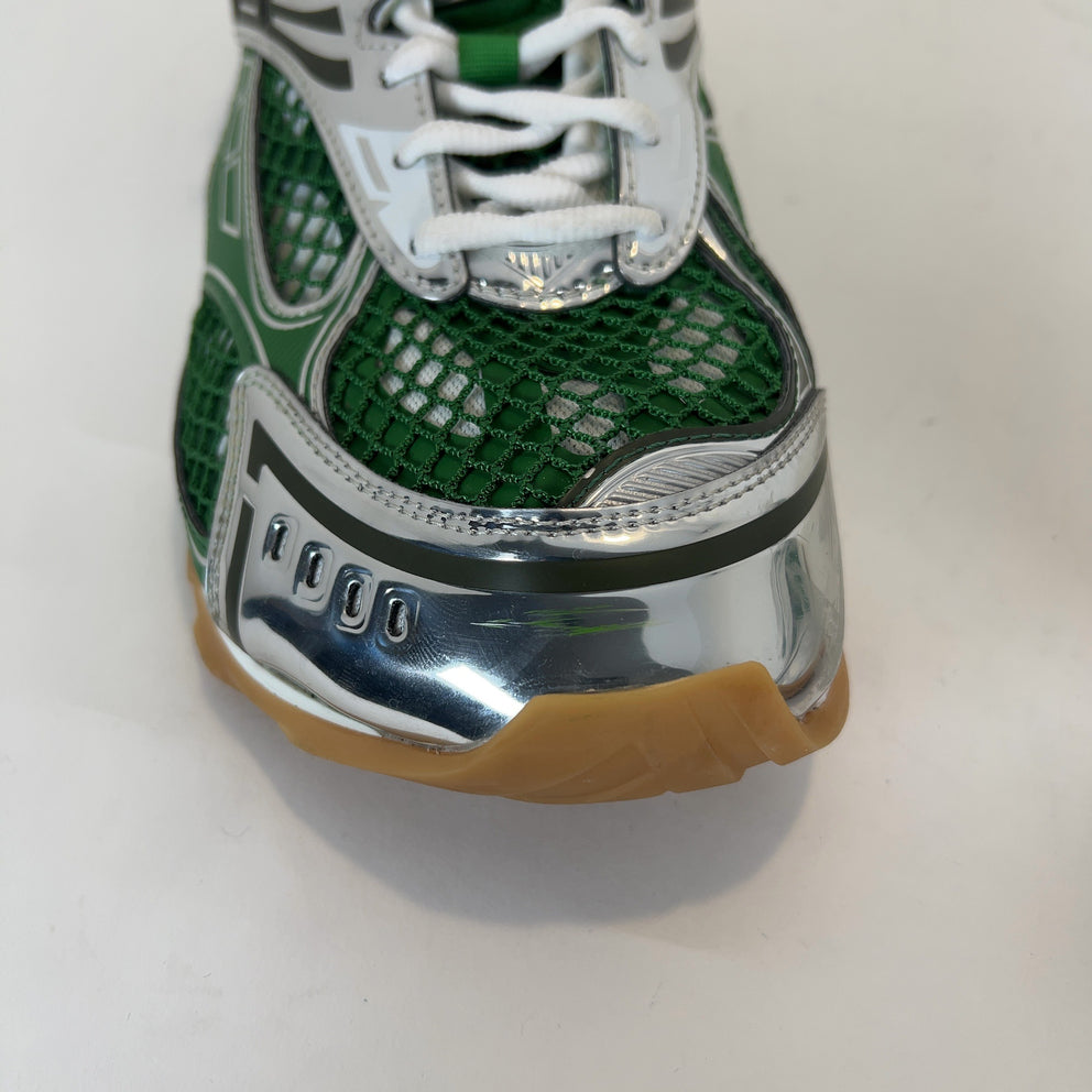 Bottega Veneta Green Mesh Orbit Sneaker