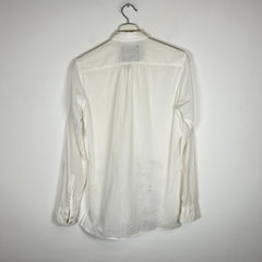 Miharayasuhiro White Equations Button Up Size S