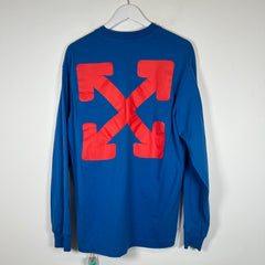 Off White Blue "Emotionally Available" Long sleeve Size XL