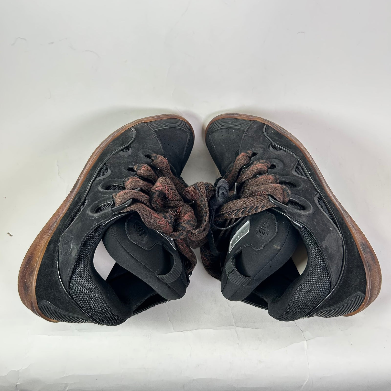 Lanvin Chocolate Curb Sneakers