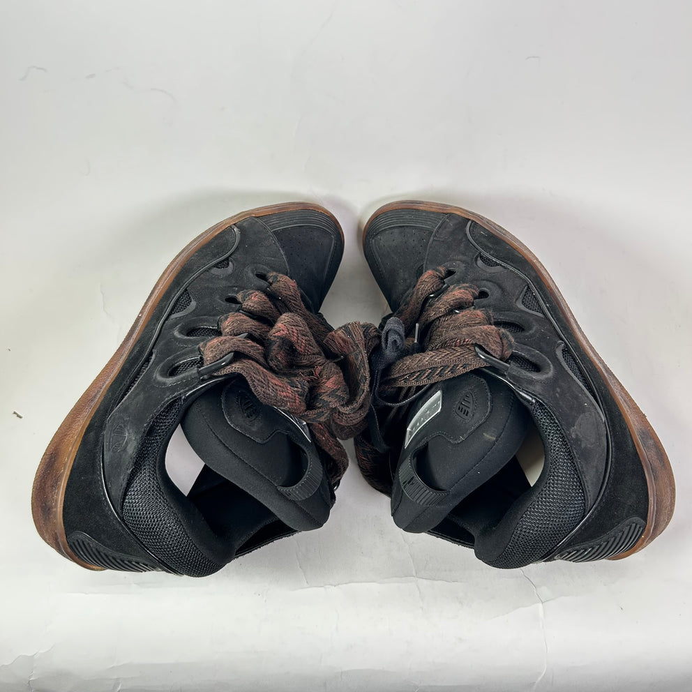 Lanvin Chocolate Curb Sneakers