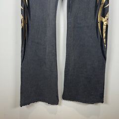 Balenciaga Tacky Tribal Rhinestone Sweatpants