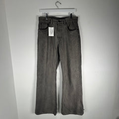 Acne Studios 2021M Saxon Flares Grey Denim Size 30