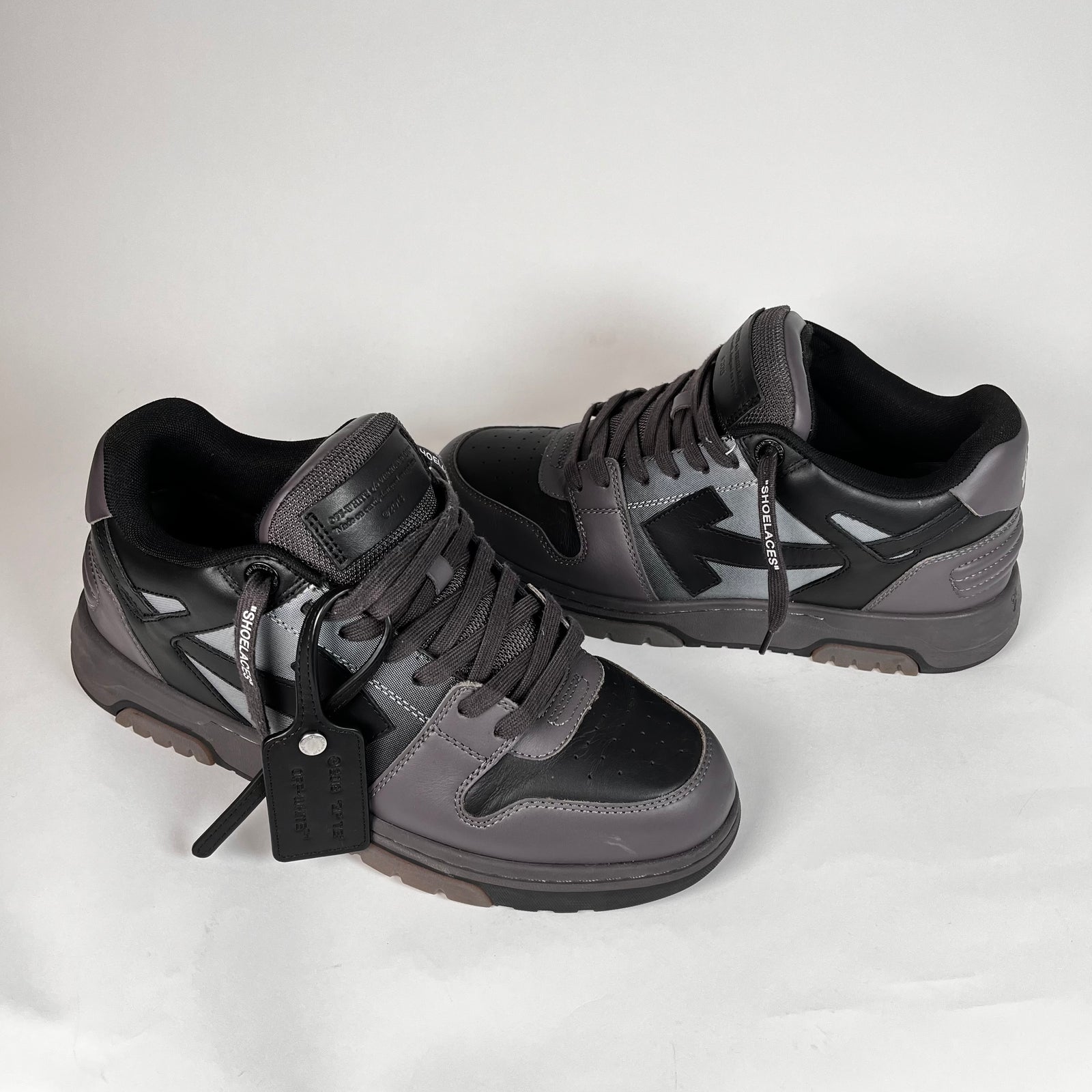 Off-White Black Out of Office Sneakers Size 43
