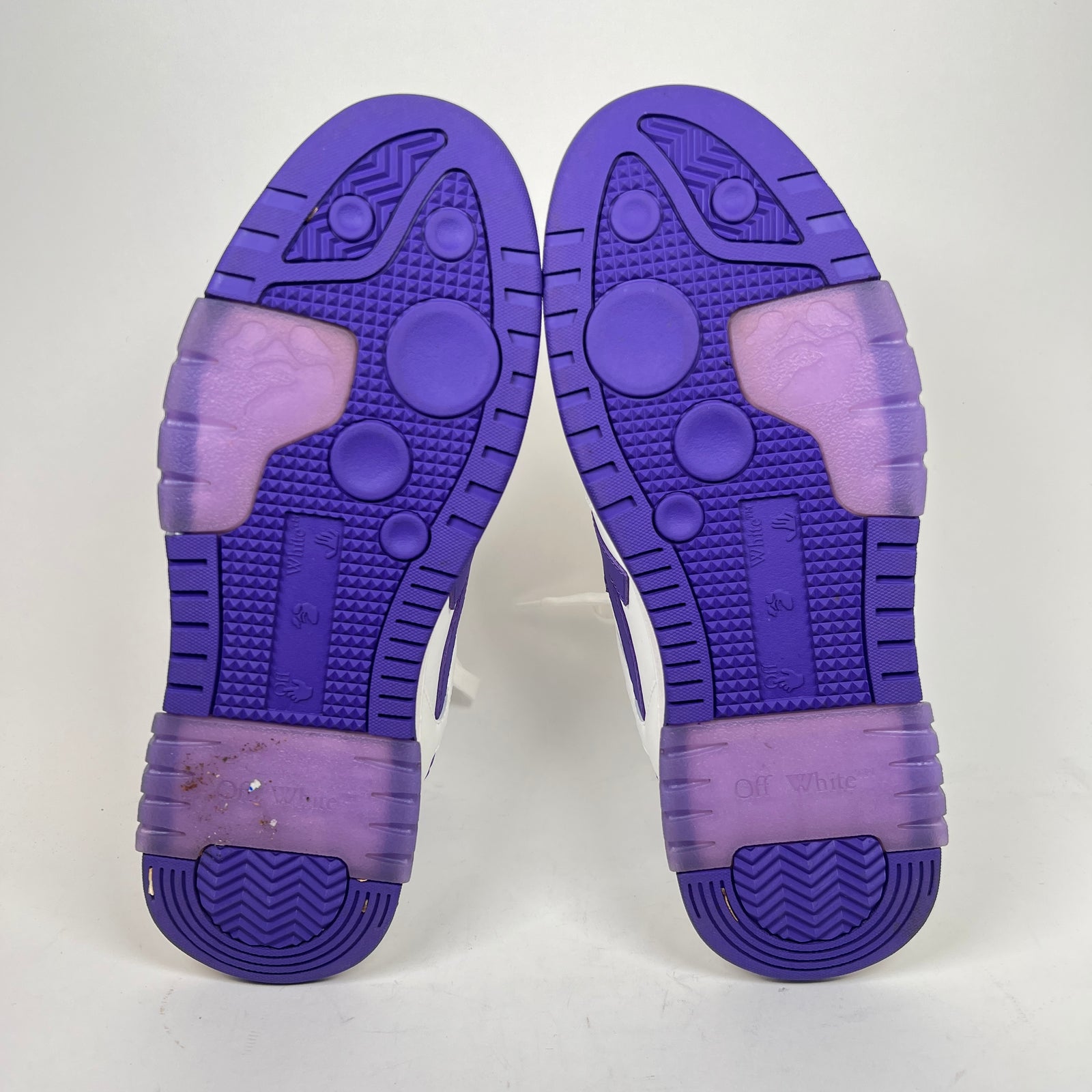 Off-White Purple Out Of Office Sneaker Size 42