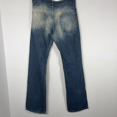 Dolce & Gabbana Faded Out Wash Patched Jeans