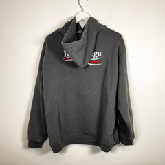 Balenciaga Campaign Embroidery Hoodie Size M