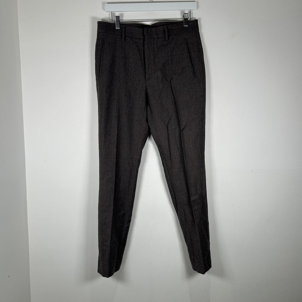 Maison Margiela Brown Wool Trousers Size 48