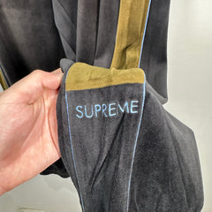 Supreme Color Block Velour Sweatpants Size L
