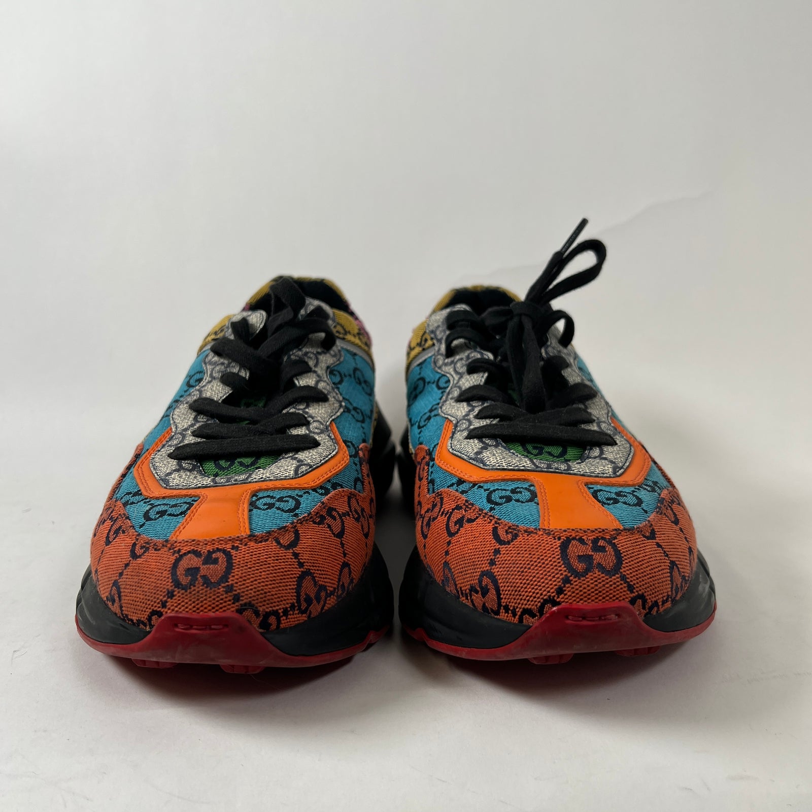 Gucci Rython Multi Color GG Canvas Size 10