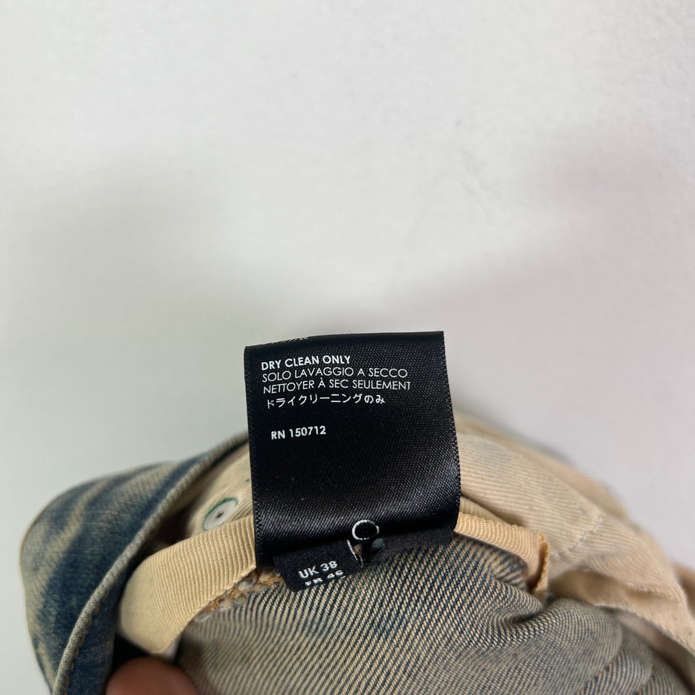 Amiri Dirty Indigo Bandana MX1 Jeans