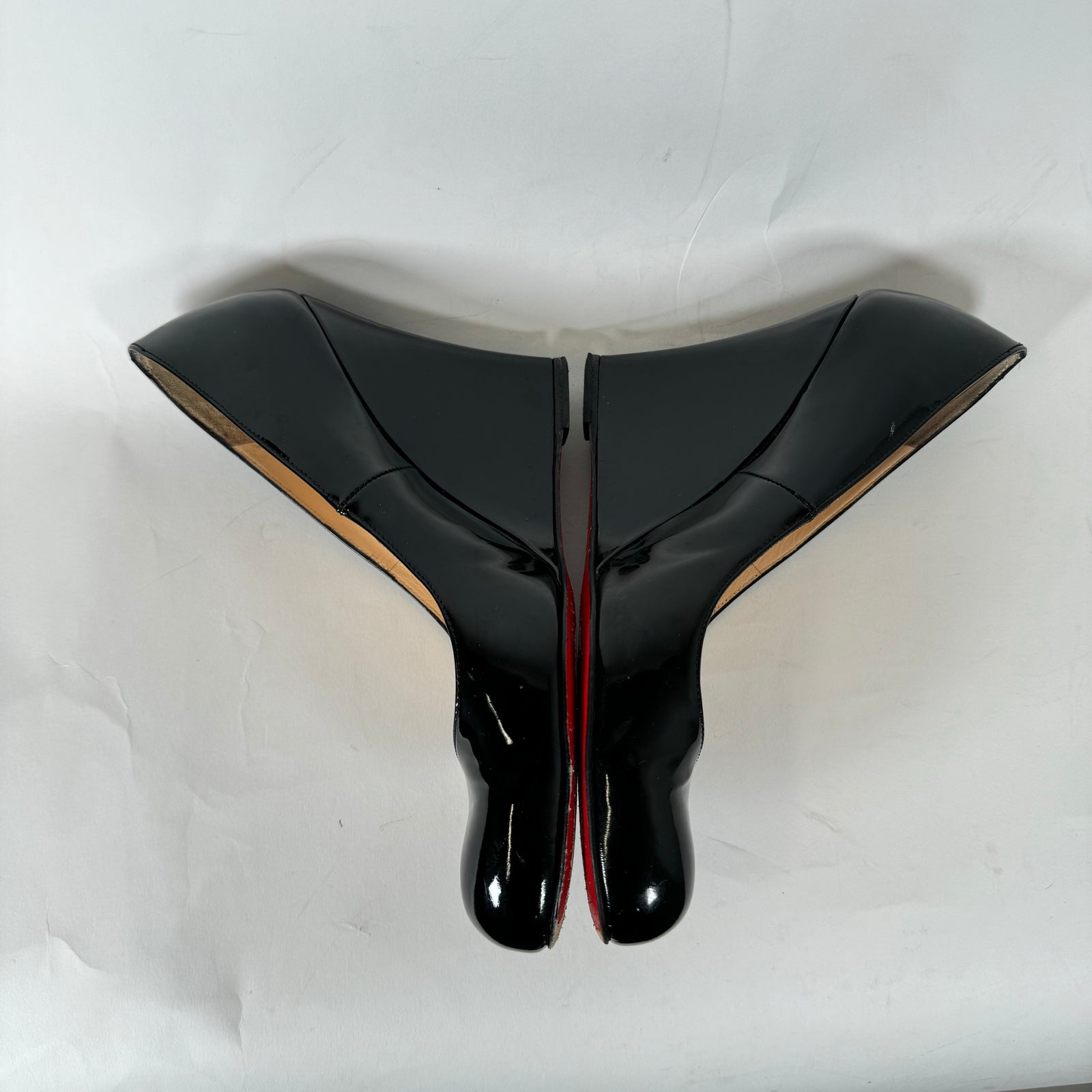 Christian Louboutin Black Miss Boxe 100 Heels Size 38