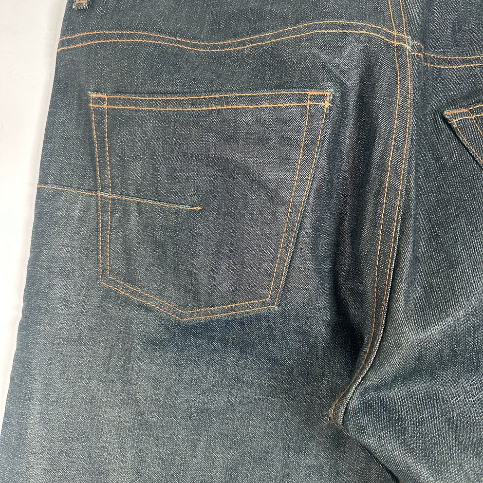 Dior Homme Grey Light Waxed Jeans Size 31