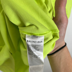 Balenciaga Neon B Spell-Out Tee Size XL