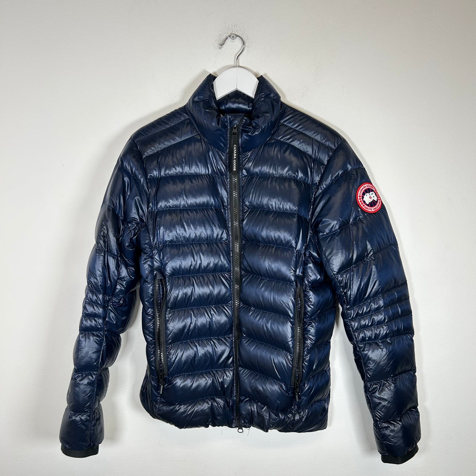 Canada Goose Navy Crofton Puffer Jacket Size S