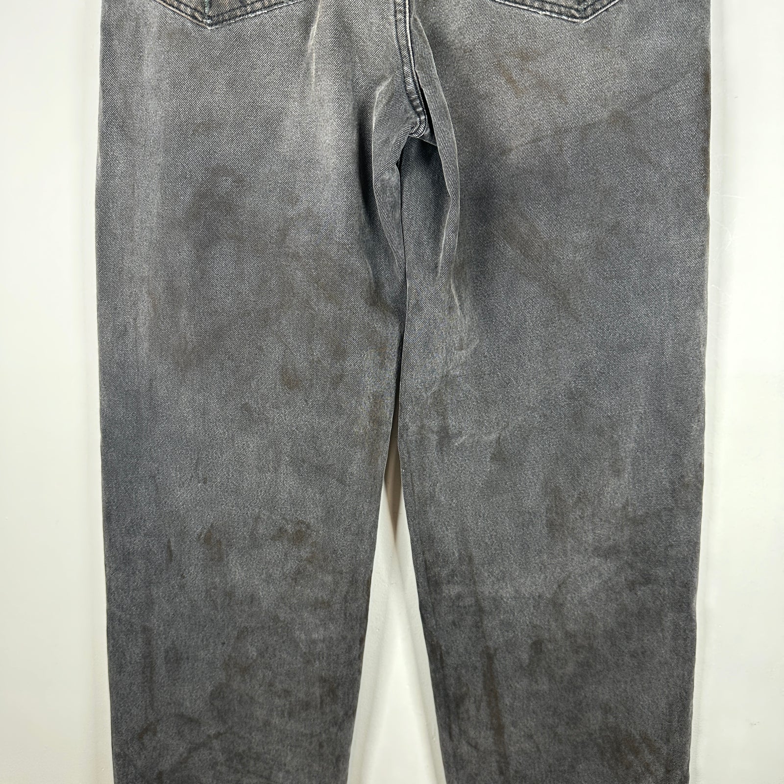 Enfants Riches Deprimes Corpse Pose Gray Mudwash Distressed Baggy Jeans Size 32