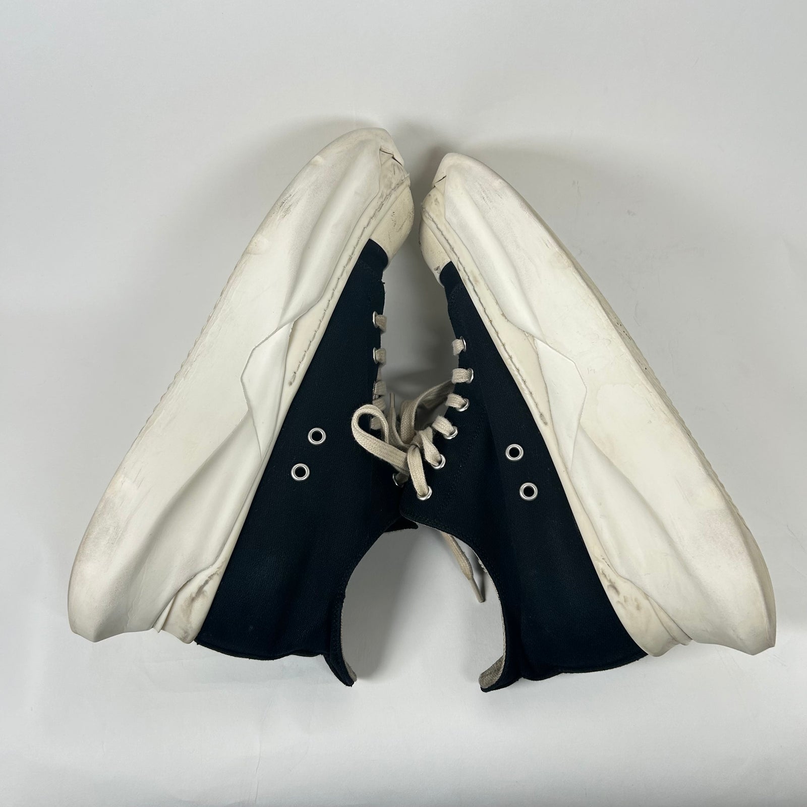 Rick Owens Black Abstract Ramones Size 42