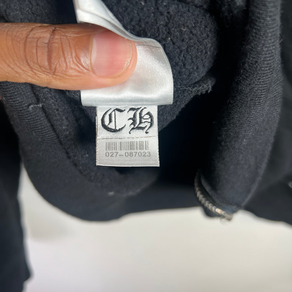 Chrome Hearts Multi Logo Zip-Up Hoodie